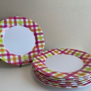 Melamine Set of 8 Dinner 11” Plates